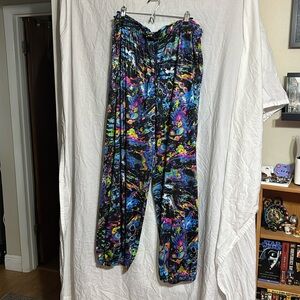 iHeartRaves Chemical Spill harem pants